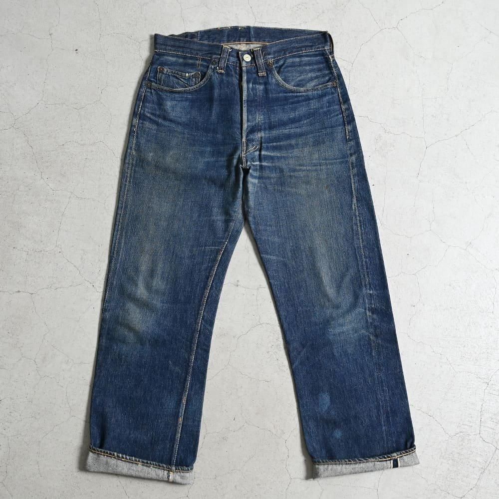 LEVI'S 501XX JEANS with LEATHER PATCH（'47 MODEL/GOOD