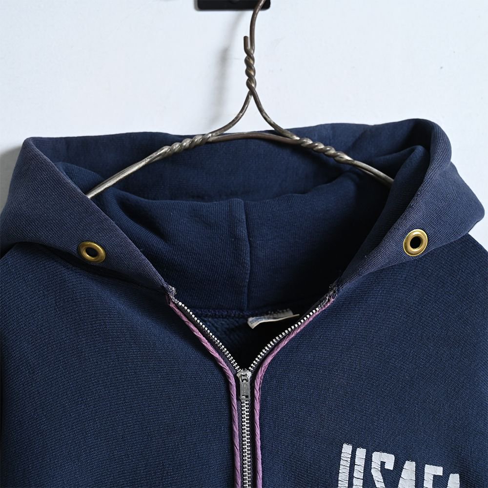 CHAMPION USAFA H/Z REVERSE WEAVE HOODY（1970'S/GOOD CONDITION/X-LARGE） - 古着屋  ｜ mushroom(マッシュルーム) ヴィンテージクロージングストア