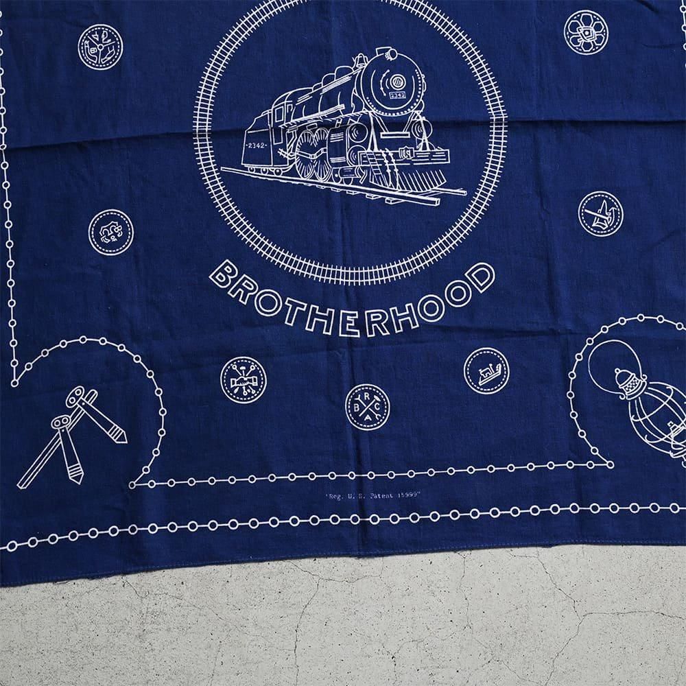 格安即決 BANDANA ADVERTISING BROTHERHOOD - mushroom ｜ 古着屋 小物