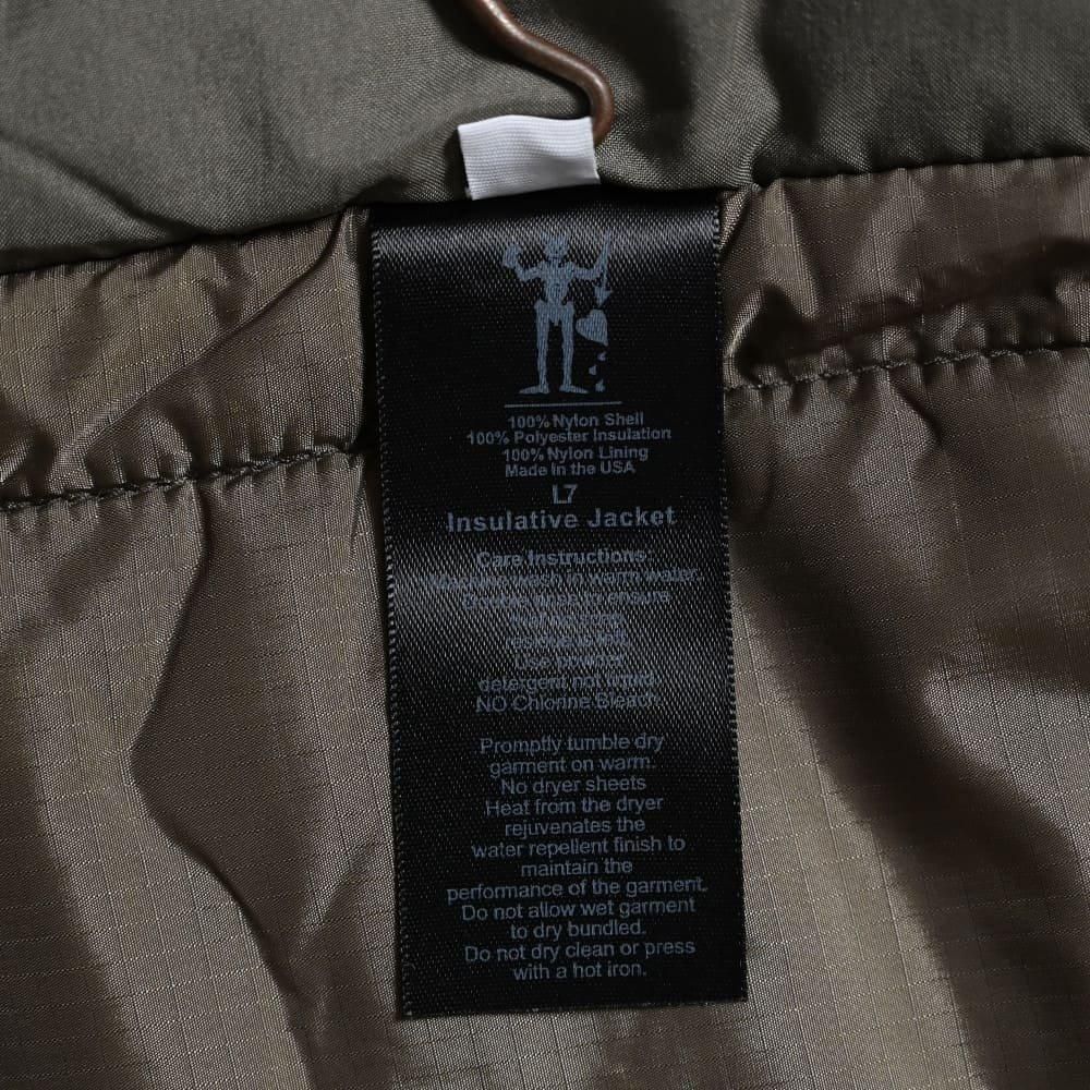 U.S.MILITARY PCU LEVEL 7 INSULATIVE JACKET by ORC（DEADSTOCK
