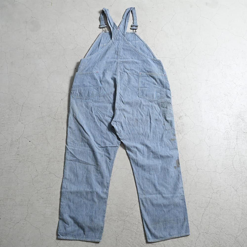 CARHARTT PIN-STRIPED OVERALLS（1930'S/BIG SIZE/GOOD