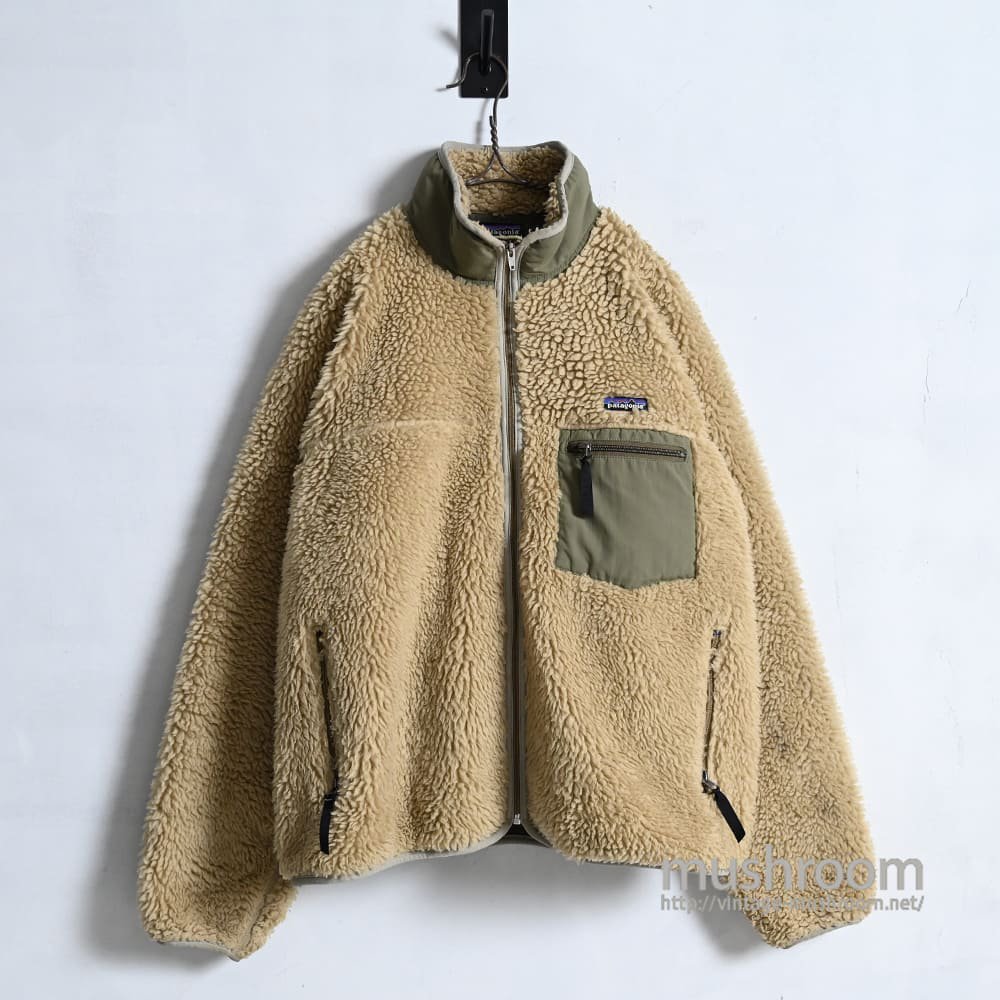 PATAGONIA CLASSIC RETRO CARDIGAN（RARE COLOR/LARGE） - 古着屋 ｜  mushroom(マッシュルーム) ヴィンテージクロージングストア