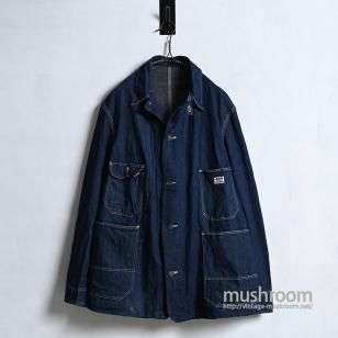 MW PIONEER DENIM COVERALL with CHINSTRAP1930'S/MINT CONDITION