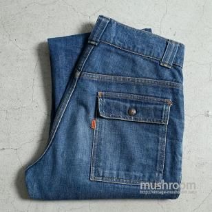 LEVI'S DENIM BUSH JEANS1970'S/GOOD CONDITION