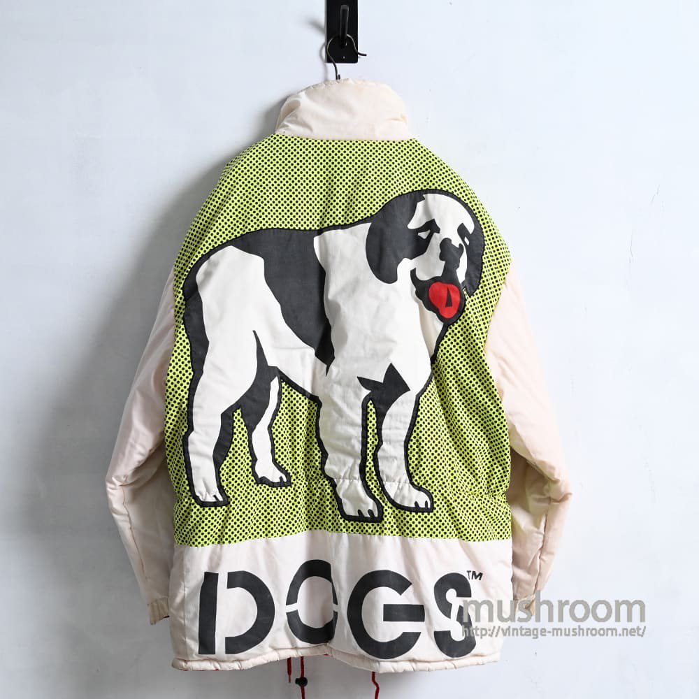 BIG DOGS REVERSIBLE DOWN JACKET1990'S/GOOD CONDITION