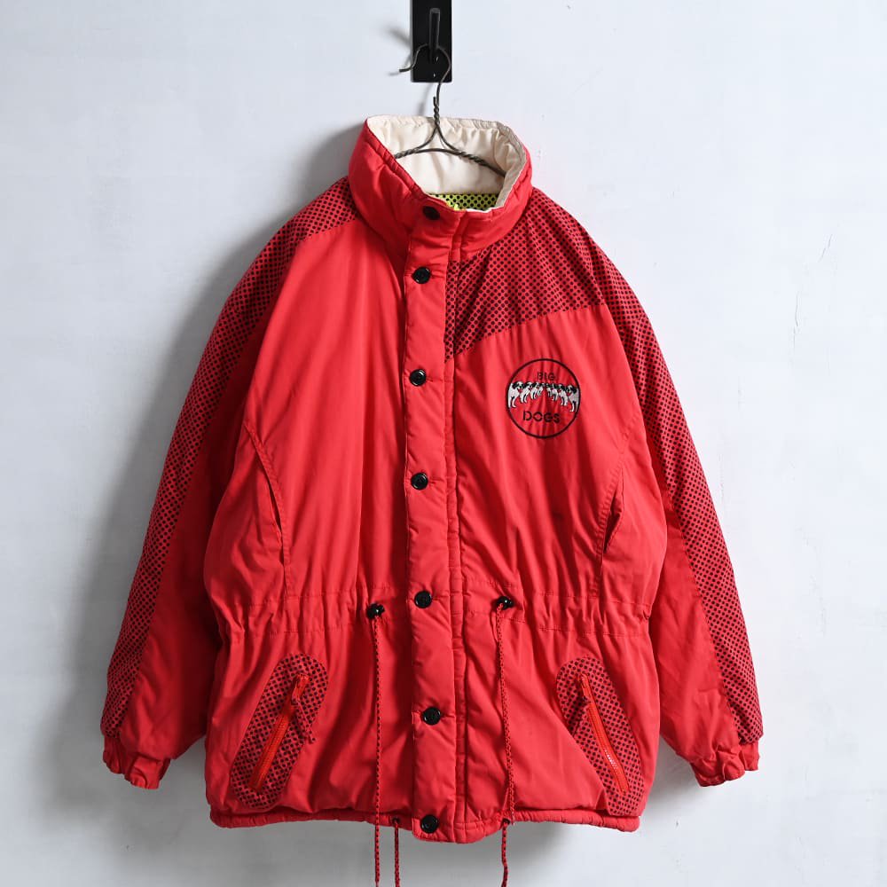 BIG DOGS REVERSIBLE DOWN JACKET（1990'S/GOOD CONDITION） - 古着屋 ｜  mushroom(マッシュルーム)　ヴィンテージクロージングストア