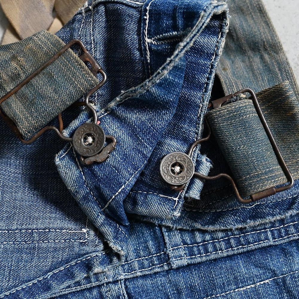 STRONGHOLD DENIM OVERALLS（1930'S） - 古着屋 ｜ mushroom