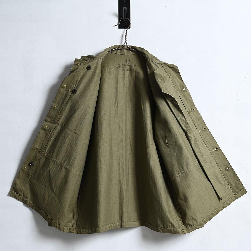 WW2 USMC P-44 HBT UTILITY JACKET(SZ 40/DEADSTOCK) - 古着屋 WW2 USMC P-44 HBT UTILITY JACKET(SZ 40/DEADSTOCK) - 古着屋