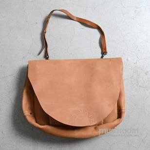 U.S.MAIL LEATHER SHOULDER BAG'70/DEADSTOCK