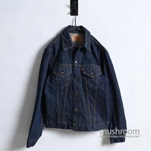 LEVI'S 70505-0217 BIGE DENIM JACKET1.2 WASHED/MINT CONDITION
