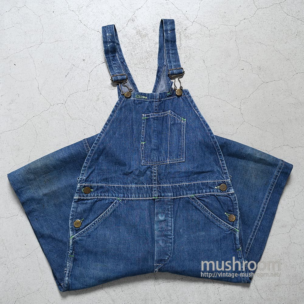 BOSS OF THE ROAD DENIM OVERALLS1930'S/GOOD CONDITION