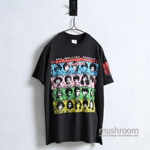 THE ROLLING STONES '89 TOUR T-SHIRT1980'S/GOOD CONDITION/LARGE