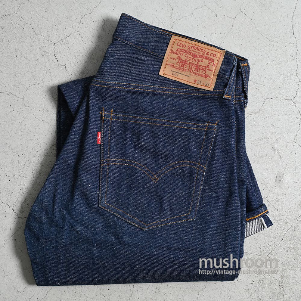 LEVI'S 501 RED LINE JEANS'80/ALMOST DEADSTOCK/W31L31