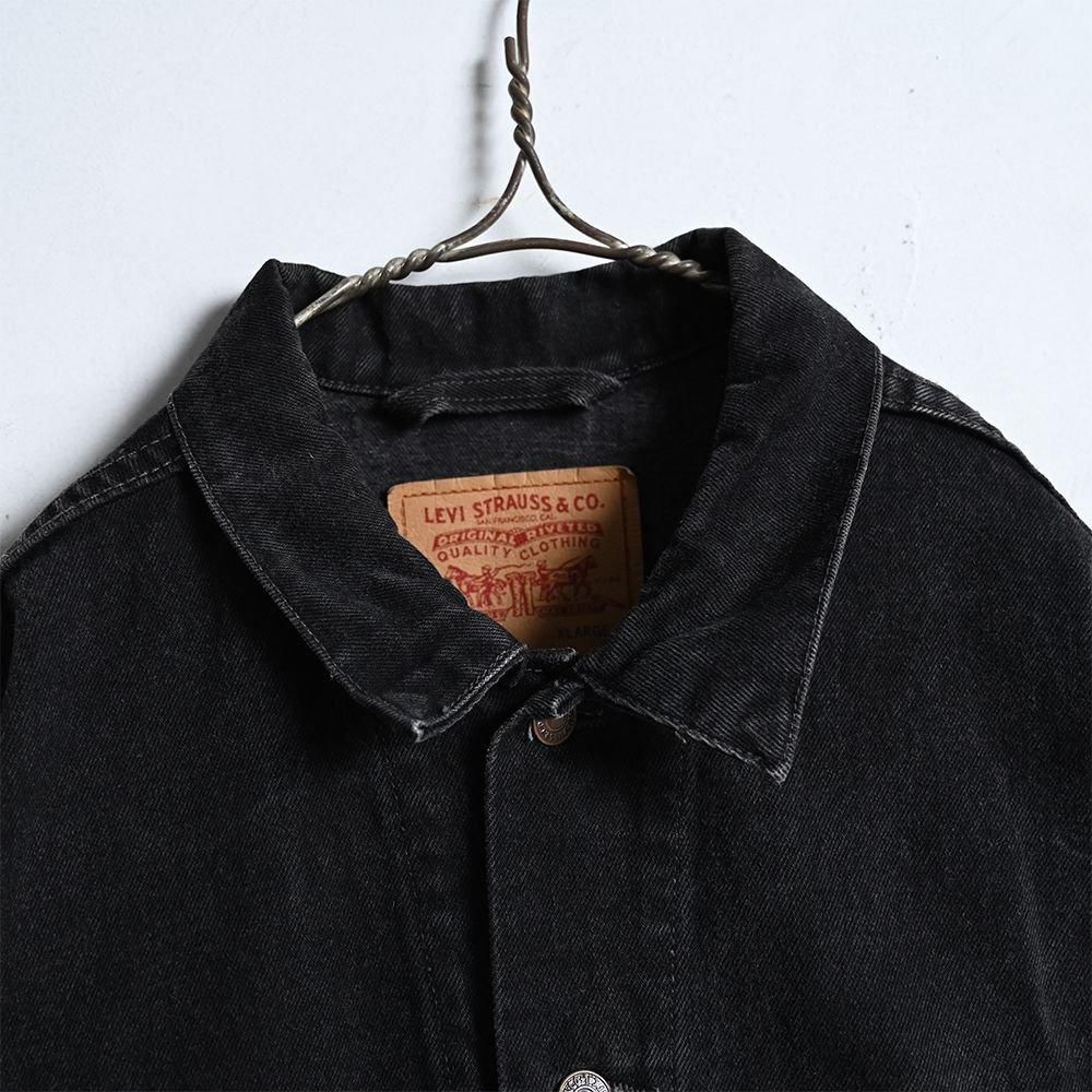 USA製 LARGE 70507 4159 Levi’s Black ジャケット USA製 90s Levi's 70507-4159 Black Denim Jacket 黒 XL Levis