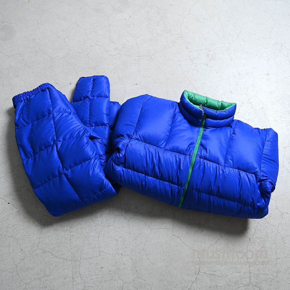 PATAGONIA DOWN JACKET & PANTS'90/DEADSTOCK/LARGE