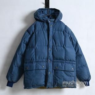 EDDIE BAUER KARA KORAM DOWN PARKA1970'S/NAVY/GOOD CONDITION