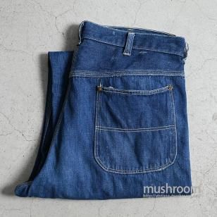 Pre WW2 BIG MAC DENIM PAINTER PANTSModified/GOOD INDIGO