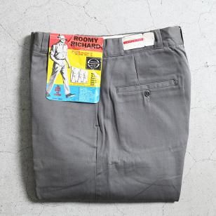 ROOMY RICHARD WORK TROUSERSGRAY/DEADSTOCK/W32L31