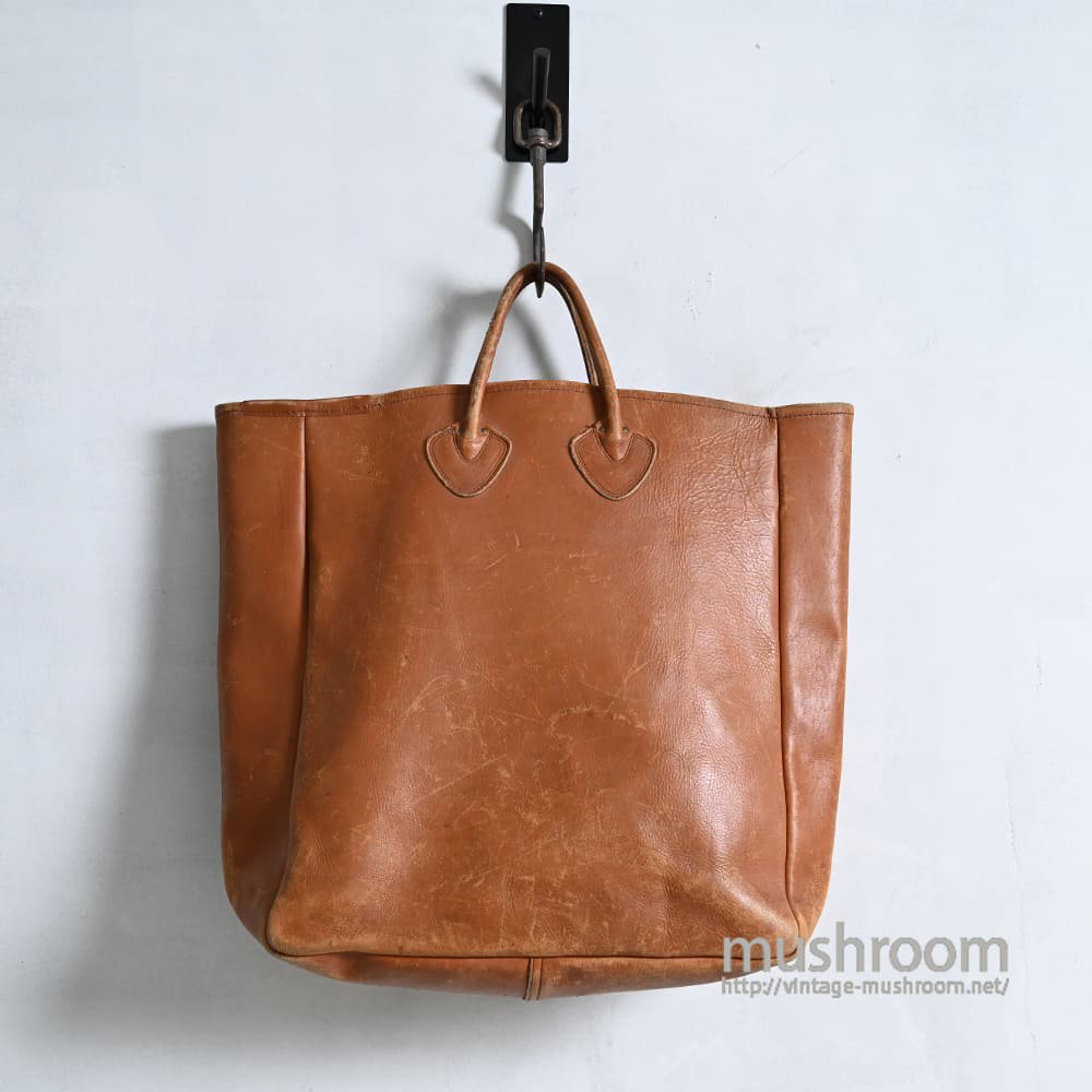 L.L.BEAN LEATHER CARRYALL BAG1960'S