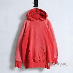 OLD TWO-TONE W/F SWEAT HOODY1950'S/SUPER FADE/BIG SIZE