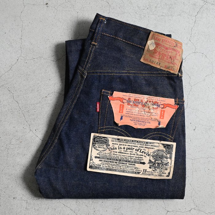 LEVI'S 501XX JEANSEarly 1960'S/DEADSTOCK/W32L31