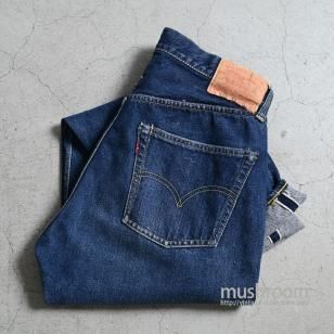 LEVI'S 501XX JEANS with PAPER PATCHLate 1950'S/W33L32/GOOD INDIGO