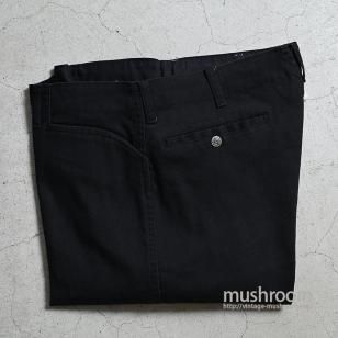 Lee BLACK FRISCO JEANS WORK TROUSERS1960'S/GOOD CONDITION