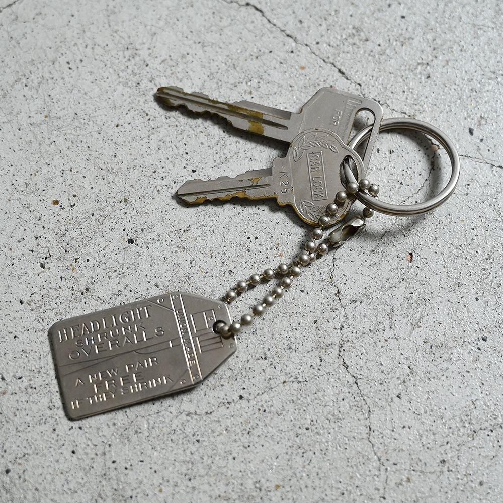 HEAD LIGHT ADVERTISING KEY HOLDER（Around 1930'S/DEADSTOCK