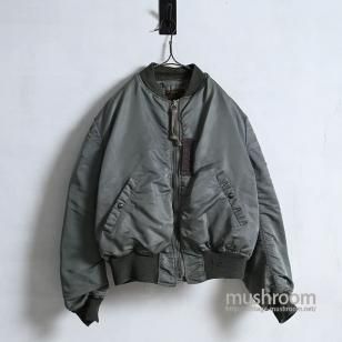 USAF MA-1 FLIGHT JACKET by LION UNIFORM'53/GOOD CONDITION/LARGE
