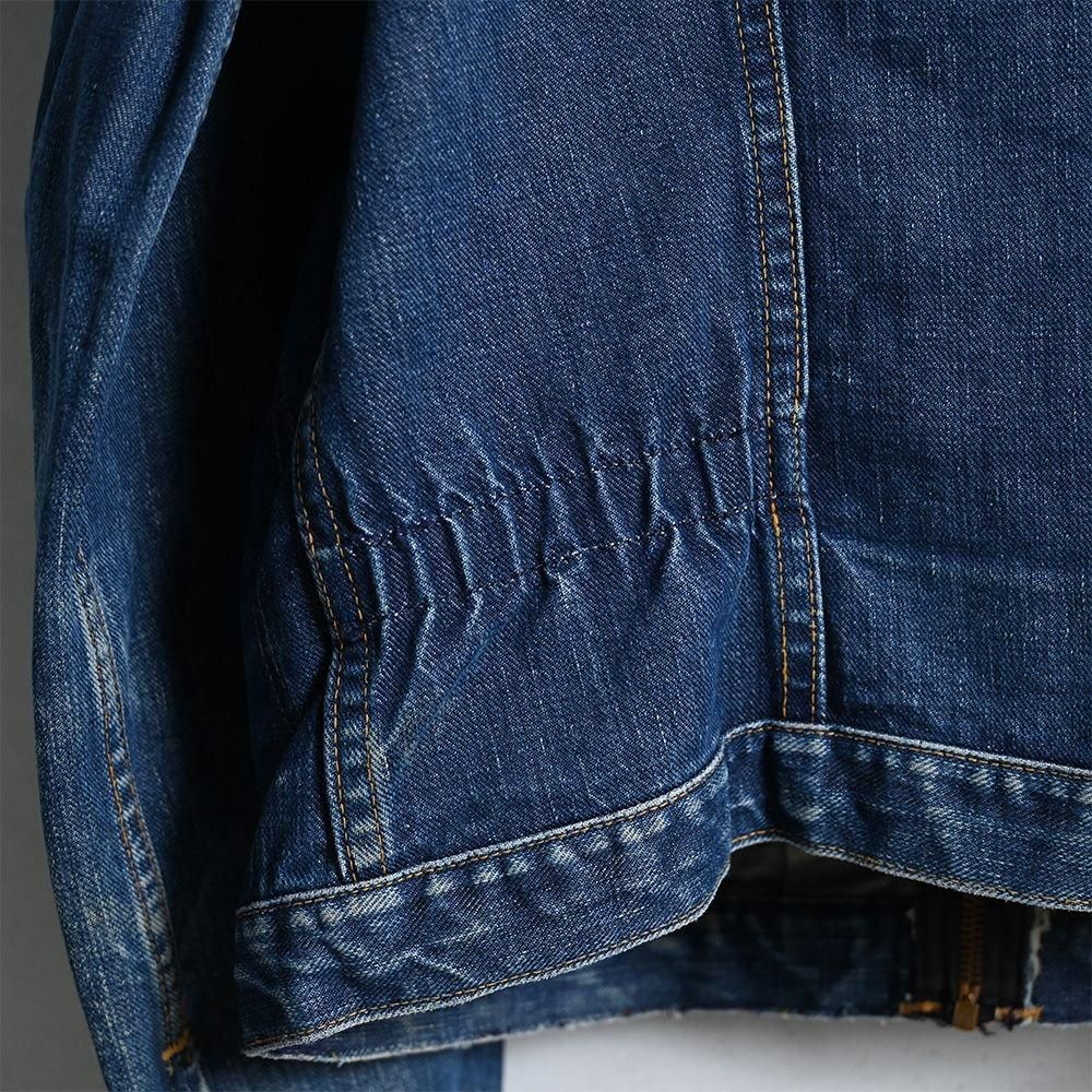 WRANGLER 11MJZ DENIM JACKET(1960'S/GOOD CONDITION/SZ 44 WRANGLER 11MJZ DENIM JACKET(1960'S/GOOD CONDITION/SZ 44