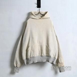 DUXBAK TWO-TONE W/F SWEAT HOODY1950'S/BIG SIZE