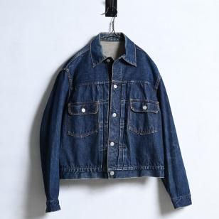 LEVI'S 507XX DENIM JACKET1950'S/DARK COLOR/BIG SIZE