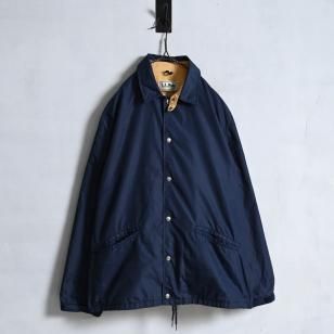 L.L.BEAN NYLON COACH JACKET WITH CHINSTRAPVERY GOOD CONDITION/LARGE