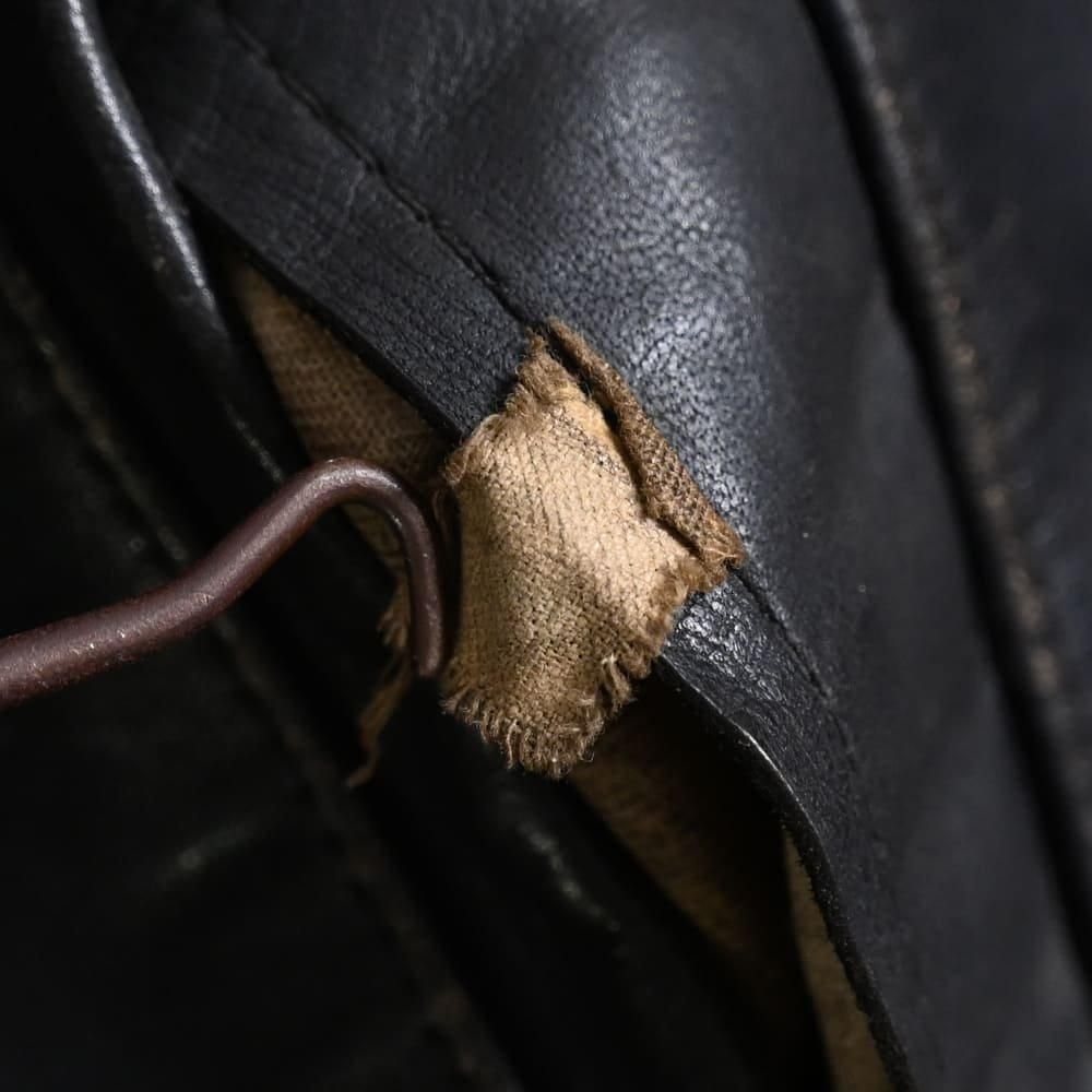 HERCULES HORSEHIDE LEATHER SPORTS JACKET(1930'S/GOOD HERCULES HORSEHIDE LEATHER SPORTS JACKET(1930'S/GOOD