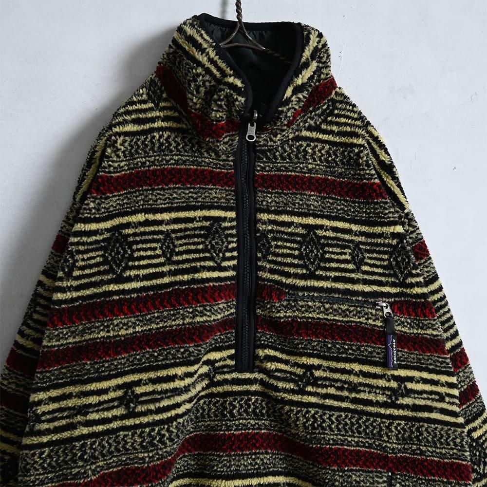 PATAGONIA ”BULLSEYE” REVERSIBLE GLISSADE JACKET（'94/LARGE