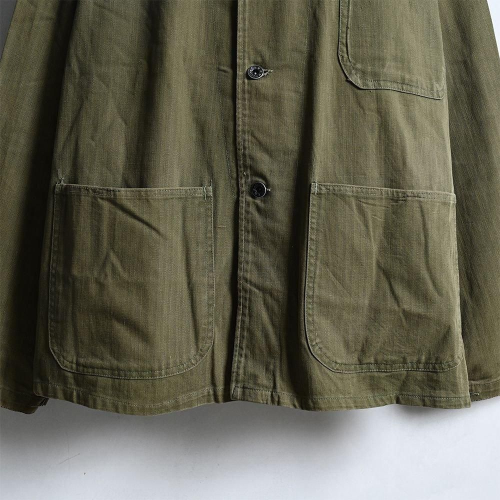 WW2 U.S.NAVY HBT UTILITY JACKET(SZ 40/GOOD CONDITION WW2 U.S.NAVY HBT UTILITY JACKET(SZ 40/GOOD CONDITION