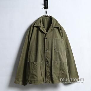 WW2 U.S.NAVY HBT UTILITY JACKETSZ 40/GOOD CONDITION