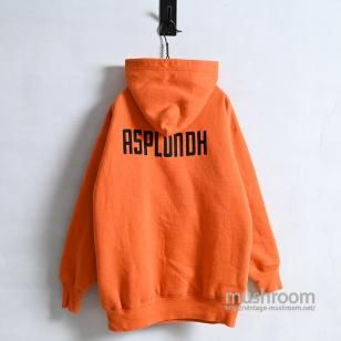 RUSSELL W/F SWEAT HOODY with BACK PRINT1970'S/X-LARGE/VERY GOOD CONDITION
