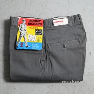 ROOMY RICHARD WORK TROUSERSGRAY/DEADSTOCK/W32L32