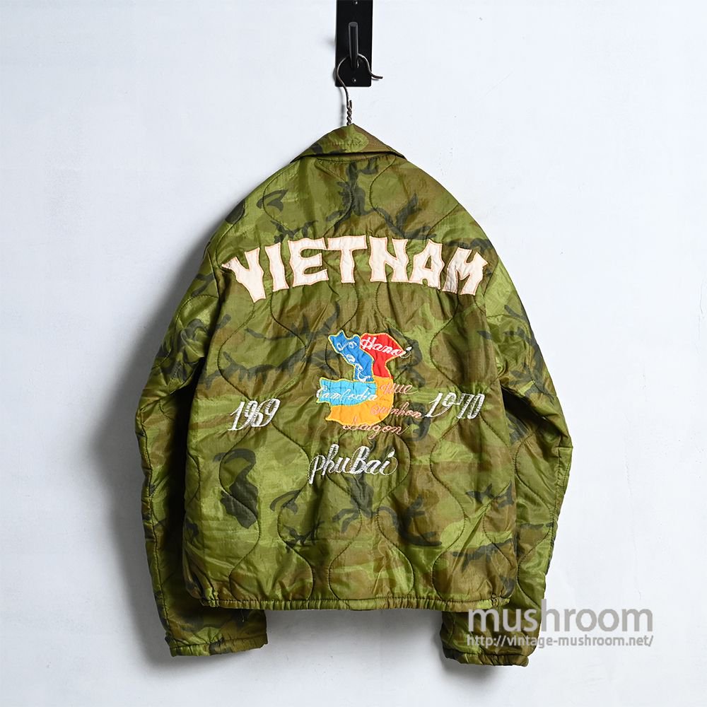 VIET-NAM 69-70 SOUVENIR JACKETUNUSUAL DETAIL/ALMOST DEADSTOCK