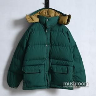 THE NORTH FACE DOWN JACKET with HOODY1980'S/MEDIUM/GOOD CONDITION