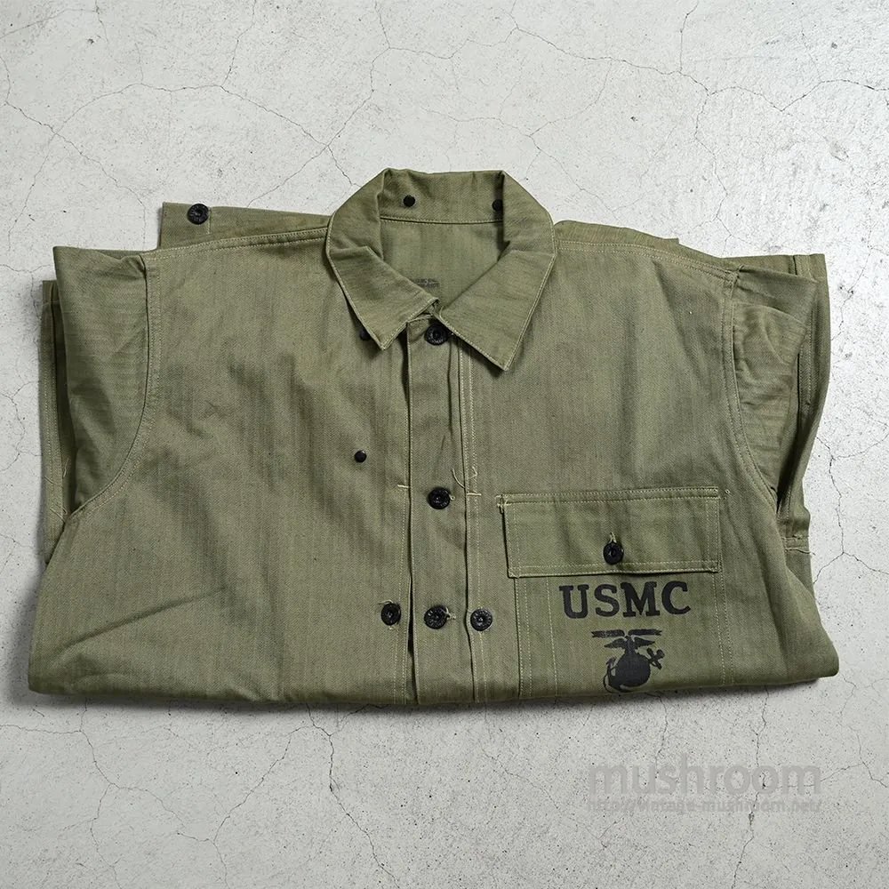 WW2 USMC P-44 HBT UTILITY JACKETSZ 42/DEADSTOCK