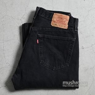LEVI'S 501-0660 BLACK JEANS'00/GOOD CONDITION/W34L30