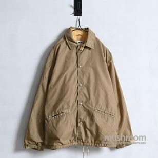 L.L.BEAN NYLON COACH JACKET with CHINSTRAP1980'S/VERY GOOD CONDITION/MEDIUM