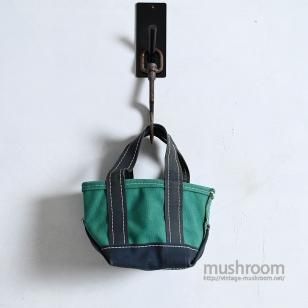 L.L.BEAN GRNNVY MINI DELUXE TOTE1980'S/ALMOST DEADSTOCK