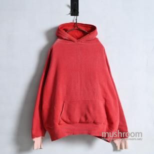 OLD TWO-TONE W/F SWEAT HOODY1950'S/BIG SIZE/GOOD FADE