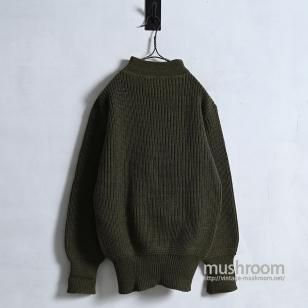 WW2 U.S.NAVY LOW GAUGE GOB SWEATER1940'S/BIG SIZE/VERY GOOD CONDITION