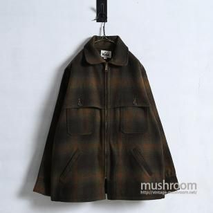 WOOLRICH SHADOW PLAID MACKINAW JACKETVERY GOOD CONDITION/SZ 42
