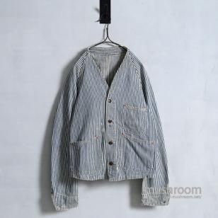 BIG MAC HICKORY STRIPED ENGINEER WORK JACKETAround 1950'S