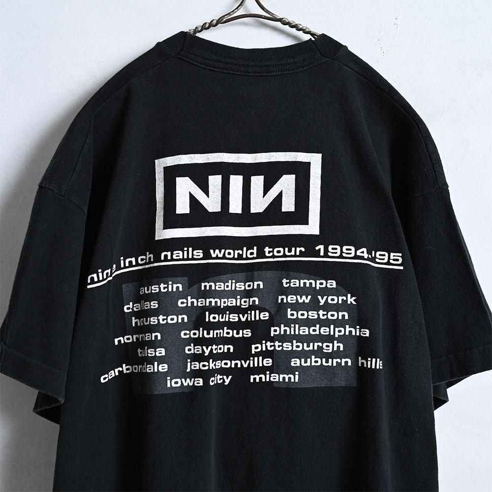 古着 90s USA製 Nine Inch Nails インダストリアル メタル